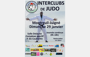 Interclubs 29/01/2017 : horaires