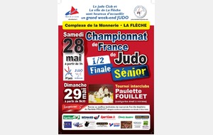 1/2 FINALE CHAMPIONNAT DE FRANCE SENIORS 1ere division M et F