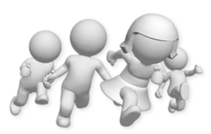 Séance en plein air - baby à poussinets