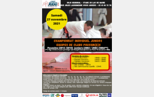 Championnat individuel juniors et équipes poussins